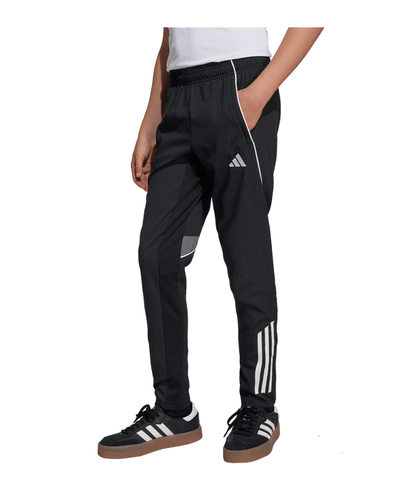 adidas Tiro 25 Competition Trainingshose Kids Schwarz - schwarz