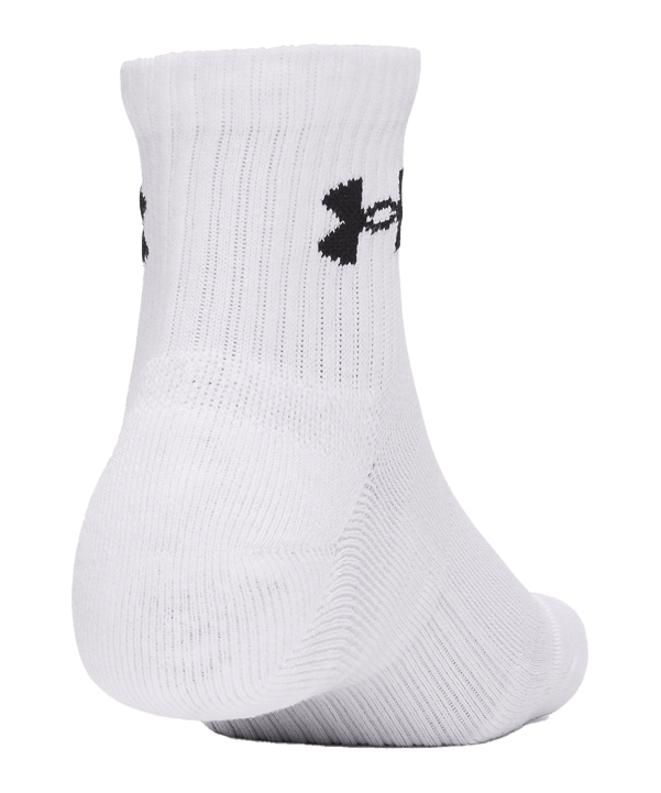 Under Armour Performance Cotton 3p Qtr Socken Weiß F100 - weiss