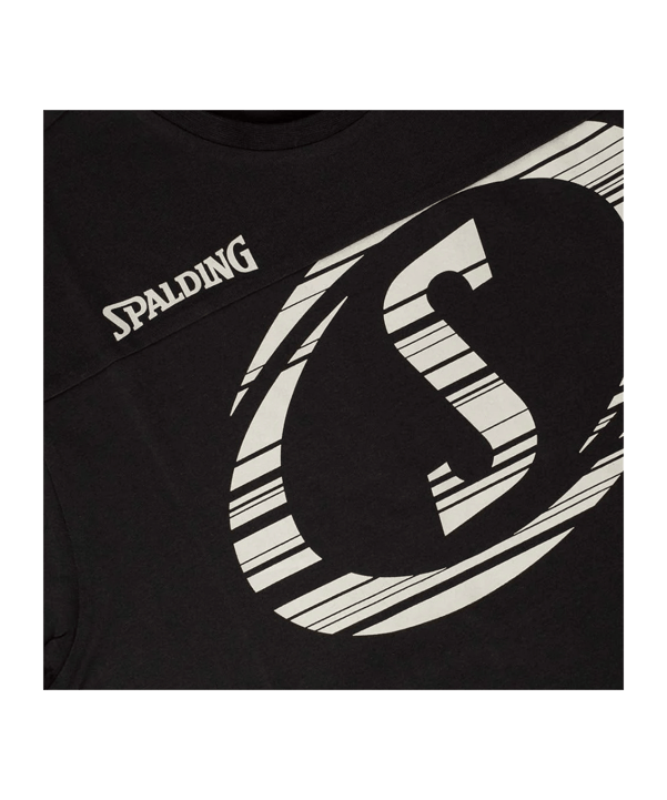 Spalding Fast T-Shirt Schwarz - schwarz