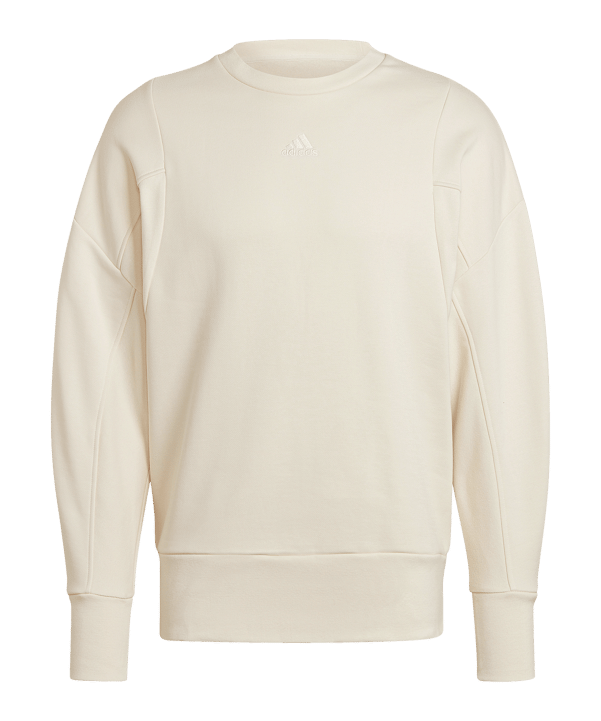 adidas Studio Lounge Sweatshirt Beige - beige