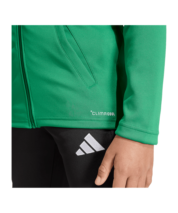 adidas Entrada 26 Trainingsjacke Kids Grün - gruen