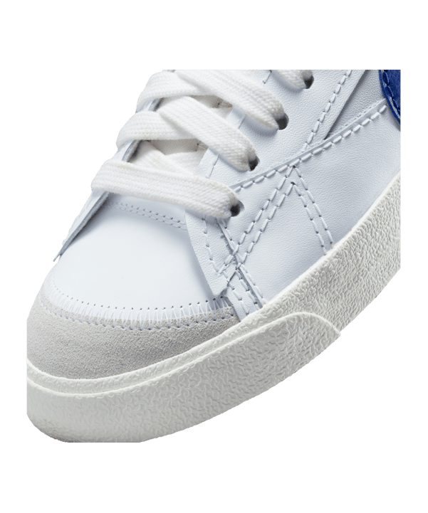 Nike Blazer Low 77 Jumbo Weiss Blau F100 - weiss