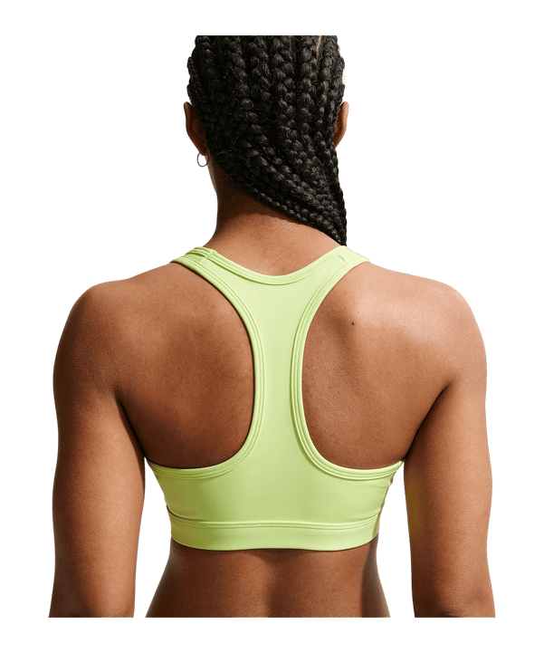 Nike Swoosh Medium Support Sport-BH Damen Gelb F736 - gelb