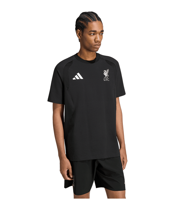 adidas FC Liverpool Tiro Travel T-shirt Nero - nero