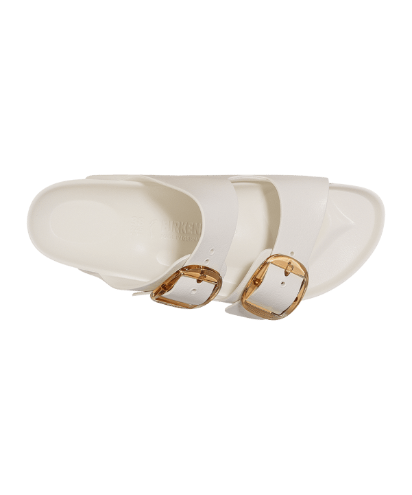 Birkenstock Arizona Big Buckle EVA schmal Donna Bianco - bianco