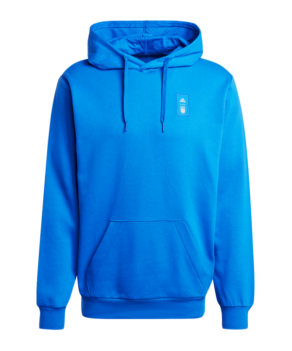 adidas Italien DNA Hoody Blau - blau