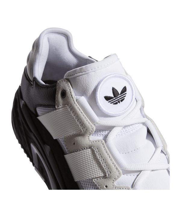 adidas Originals Niteball Weiss Schwarz - weiss