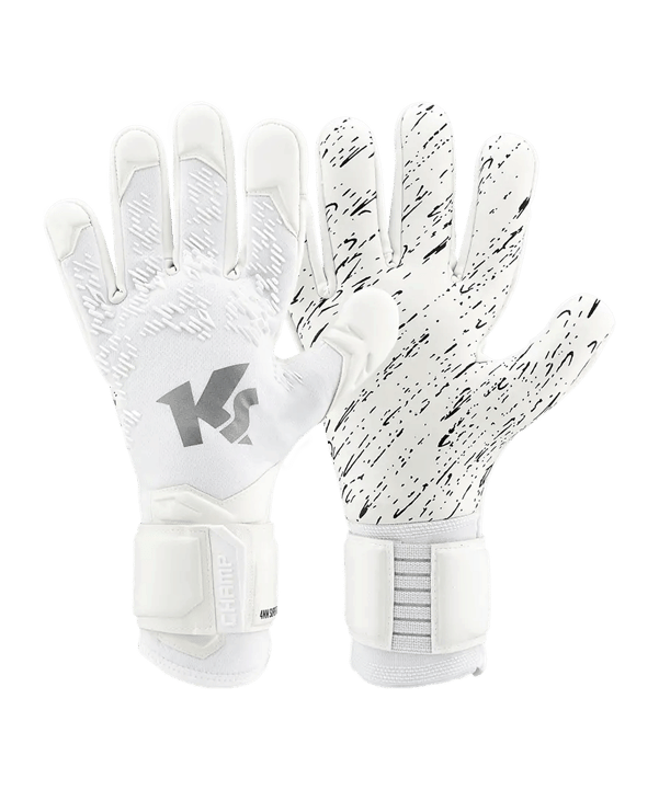 KEEPERsport Champ Elite NC Torwarthandschuhe Weiß