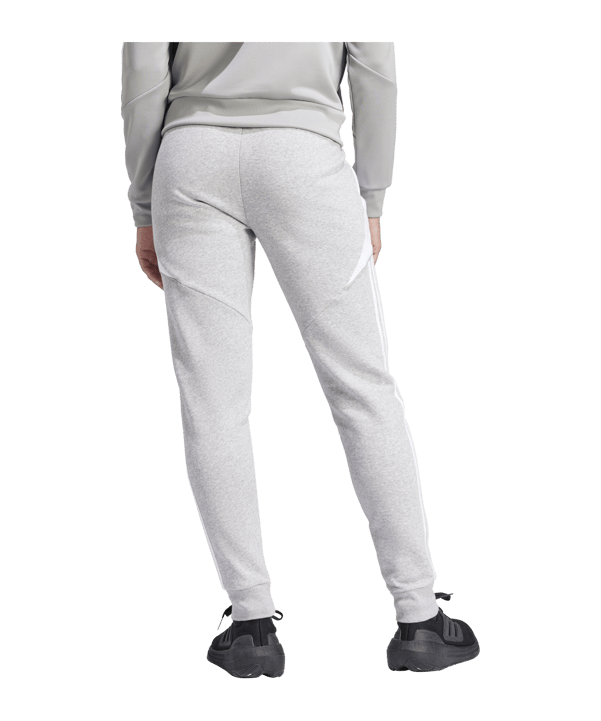 adidas Tiro 24 Trainingshose Damen Grau Weiss - grau