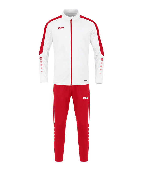 JAKO One Power Trainingsanzug Kids Weiß F004 - weiss