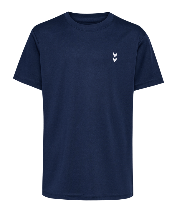 Hummel Pulse Trainingsshirt Kids Blau F7459 - blau