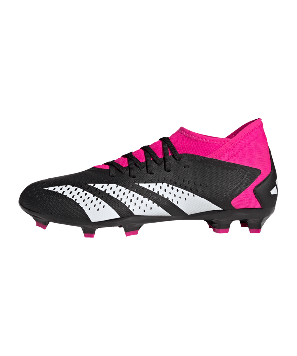 adidas Predator Accuracy.3 FG Own Your Football Schwarz Weiss Pink - schwarz