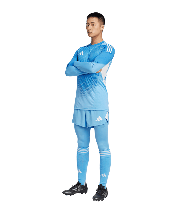 adidas Tiro 25 Pro Torwarthose Blau - blau