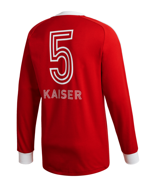 adidas FC Bayern Franz Beckenbauer Licensed Icons Sweatshirt Rot - rot