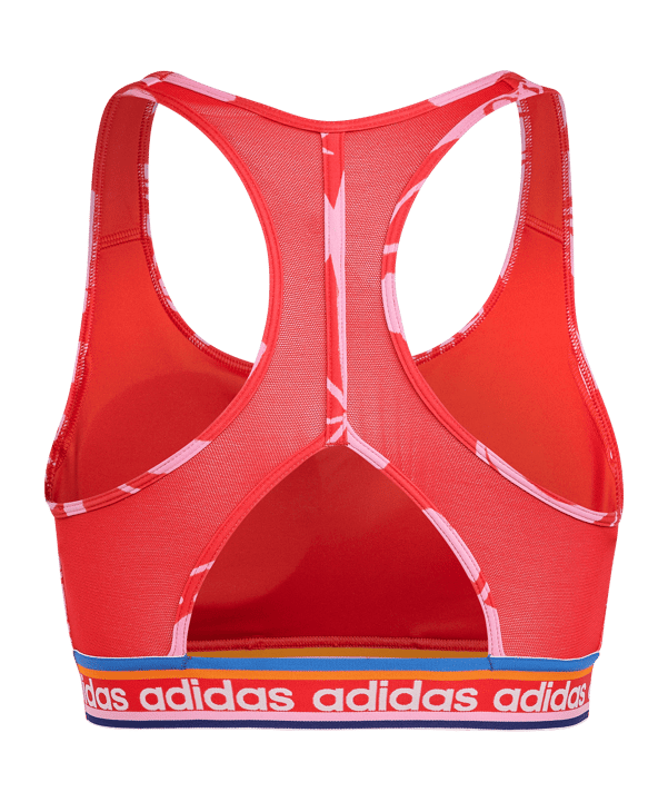 adidas X FARM Sport-BH Damen Rot Pink - rot