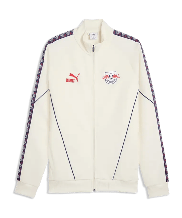 PUMA RB Leipzig KING Anthem Giacca Bianco C08 - bianco