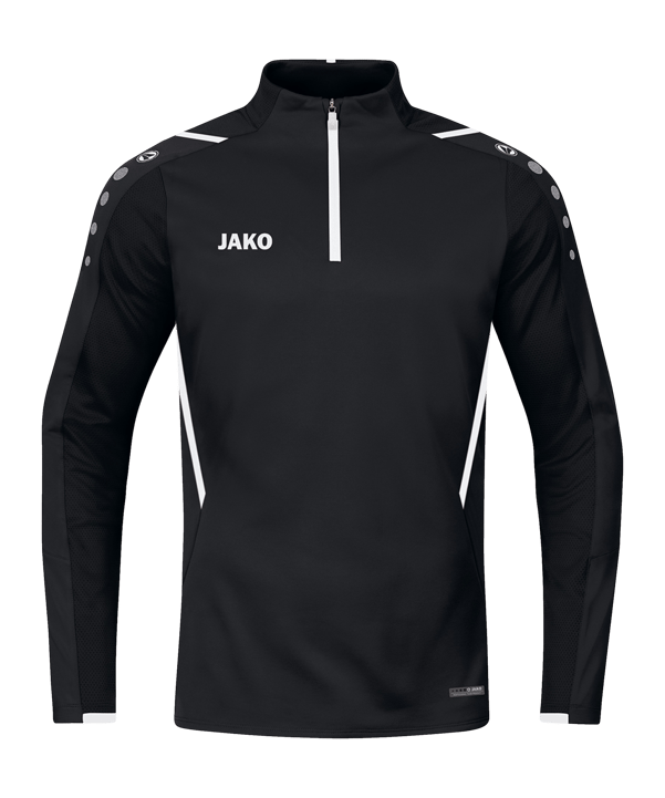 JAKO Challenge Ziptop Kids Schwarz Weiss F802 - schwarz