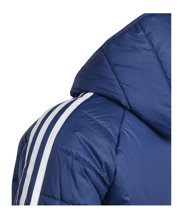 adidas Tiro 24 Winterjacke Kids Blau Weiss - blau