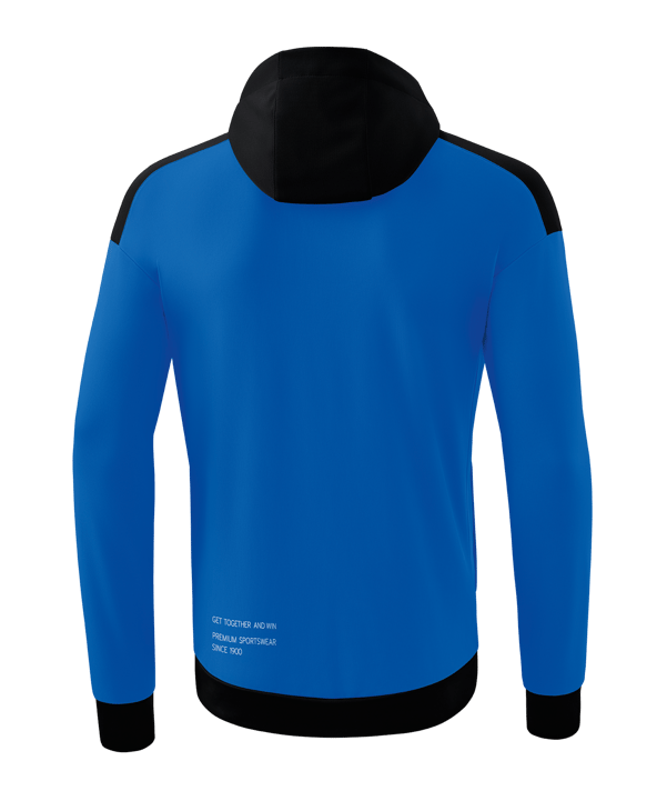Erima Change by Kapuzenjacke Kids Blau Schwarz - blau