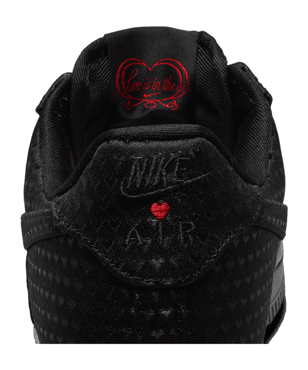 Nike Air Force Retro Schwarz F001 - schwarz