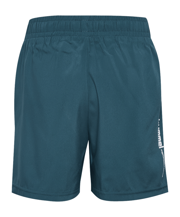 Hummel Pulse Workout Short Kids Blau F7280 - blau