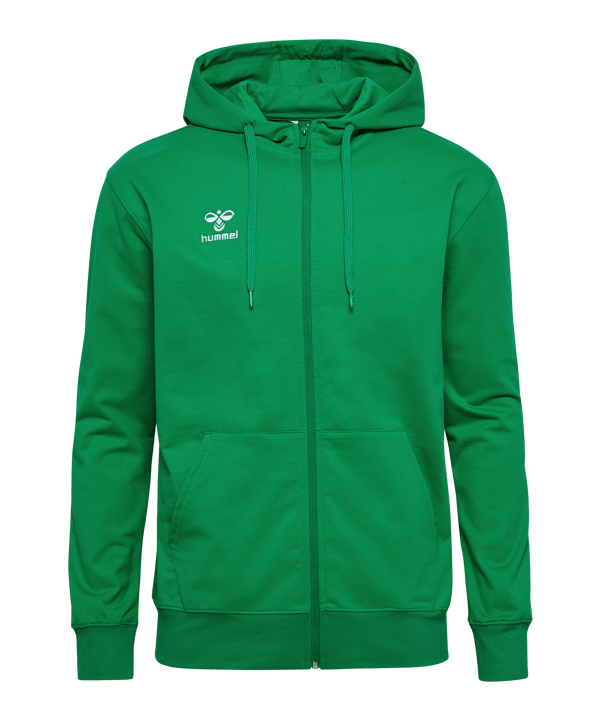 Hummel GO 2.0 Kapuzenjacke Grün F6235 - gruen