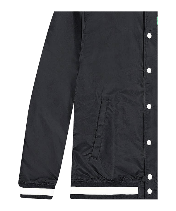 New Era Boston Celtics Varsity Jacke Schwarz - schwarz
