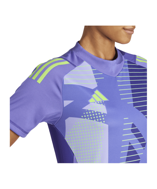 adidas Tiro 24 Pro Torwarttrikot Damen Lila - lila