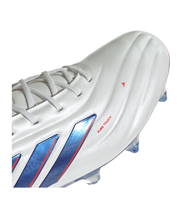 adidas COPA Pure 2 Elite SG Advancement Weiss Blau - weiss