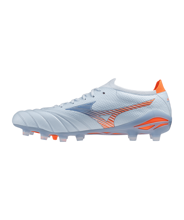 Mizuno Morelia Neo V Beta Japan FG Serene Spark Blau F22