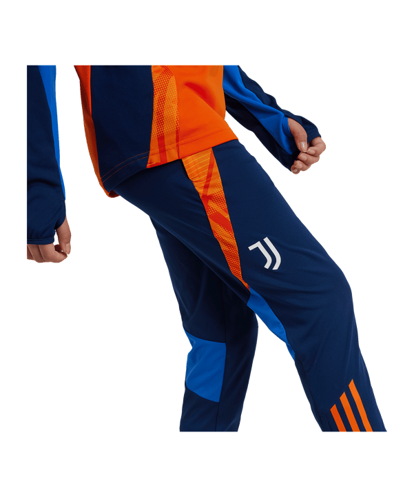 adidas Juventus Turin Trainingshose Kids Blau - blau