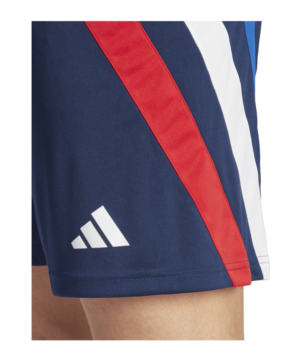 adidas Fortore 23 Short Blau Rot - blau