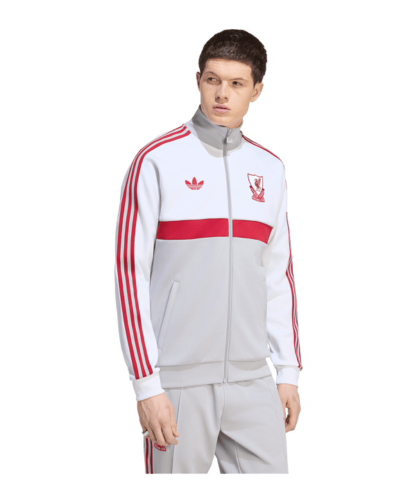 adidas Originals FC Liverpool Jacke Weiß