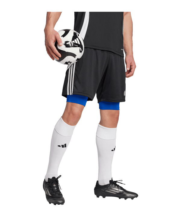 adidas Techfit Tight Short Blau - blau