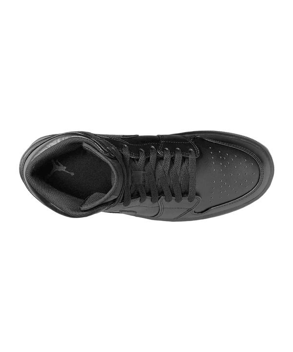 Jordan Air 1 Mid Schwarz F093 - schwarz