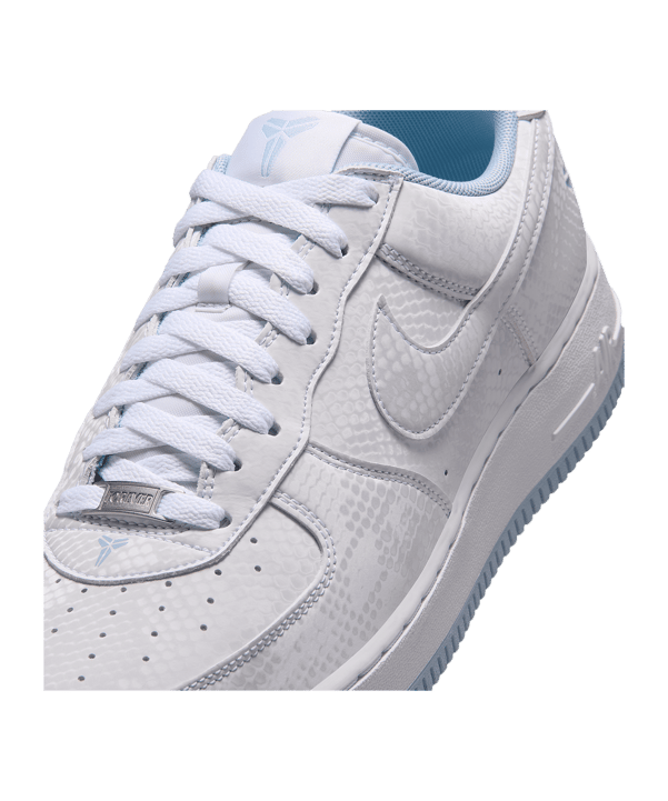 Nike Kobe Air Force 1 Low Lower Merion High Wit K103 - wit