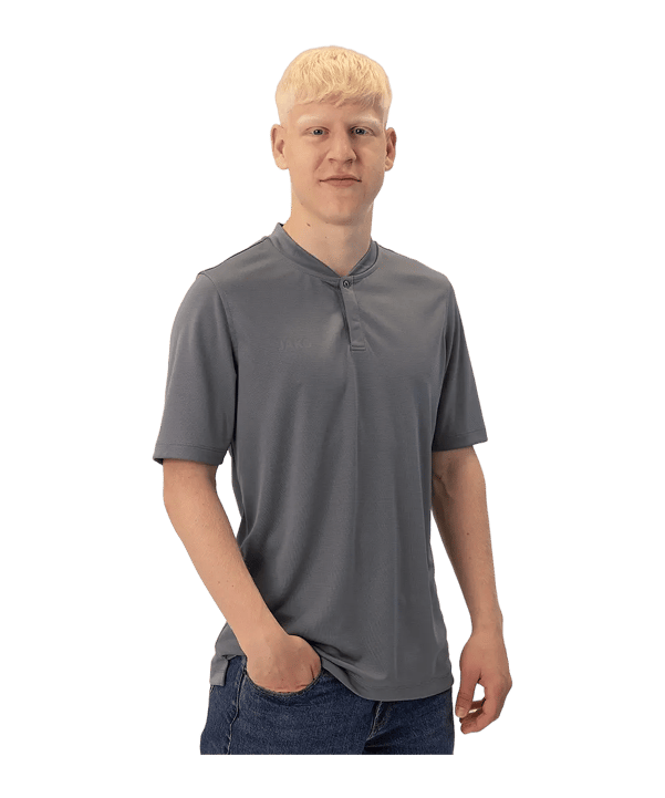 JAKO Prestige Polo Grijs K40 - grijs