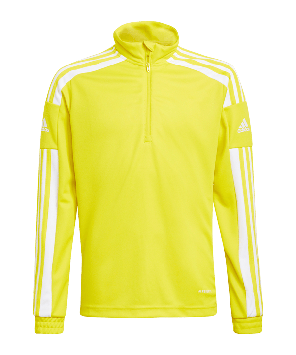 adidas Squadra 21 Trainingstop Kids Gelb Weiss - gelb