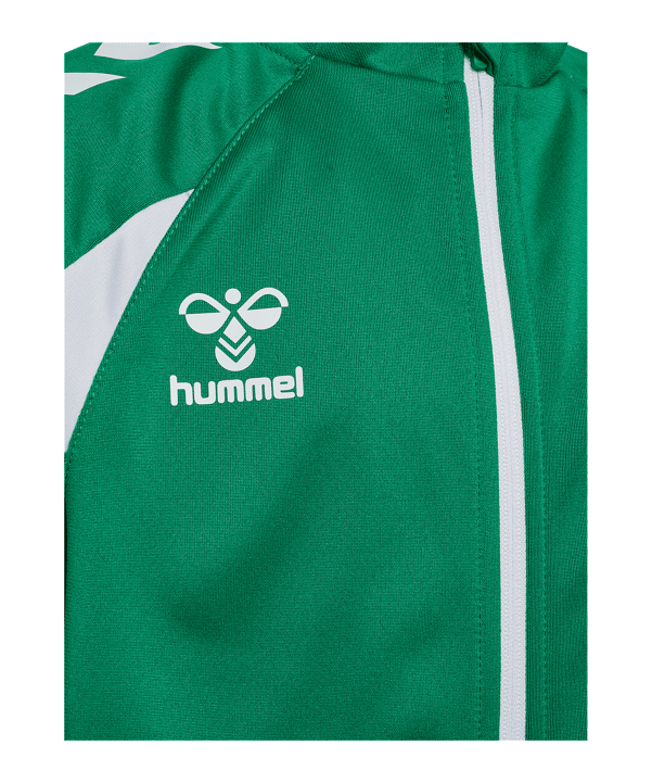 hummel Core 2.0 Track Zip Jacke Kids Grün F6129 - gruen