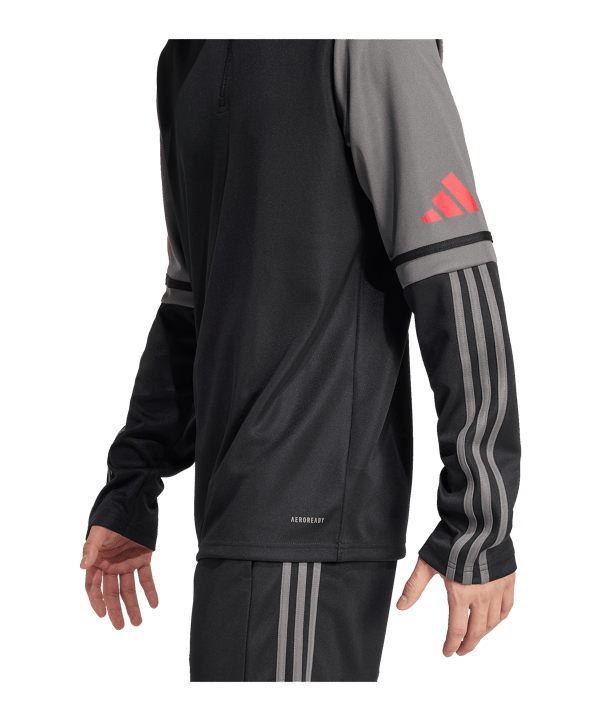 adidas Squadra 25 HalfZip Sweatshirt Schwarz - schwarz
