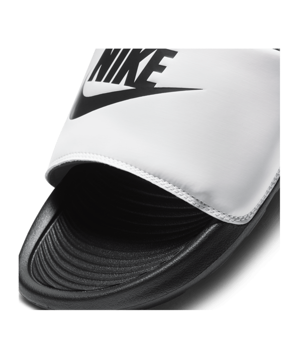 Nike Victori One Badelatsche Weiss Schwarz F100 - weiss