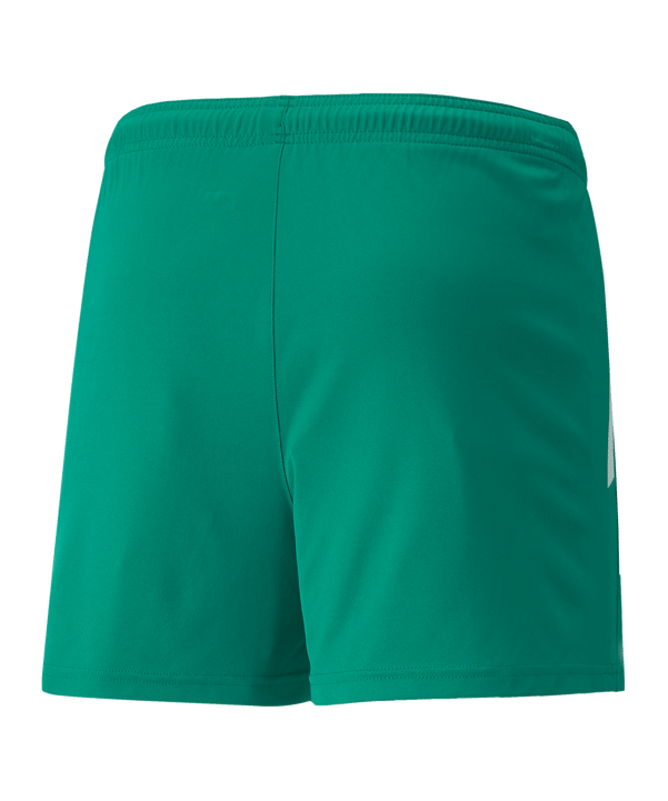 PUMA teamLIGA Shorts Damen Grün Weiss F05 - gruen