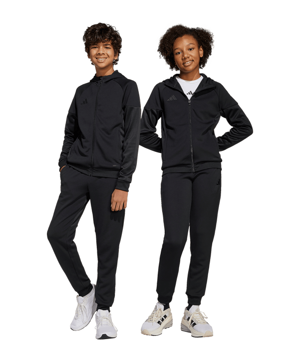 adidas Tiro 25 Travel Trainingshose Kids Schwarz - schwarz
