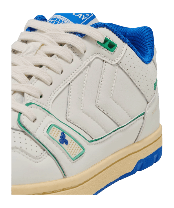 Hummel Power Play Lx-E Ap1 Sneaker Weiß F9301 - weiss