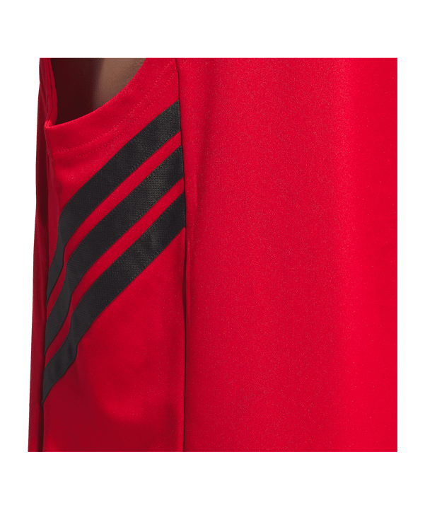 adidas Legends 3 Stripes Tanktop Rot - rot