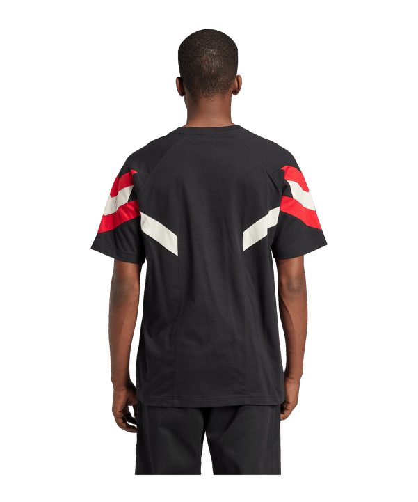 adidas Originals Manchester United T-Shirt Schwarz - schwarz