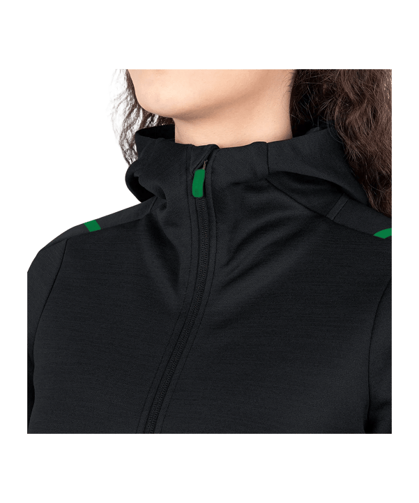 JAKO Jas met capuchon Zwart K503 - zwart