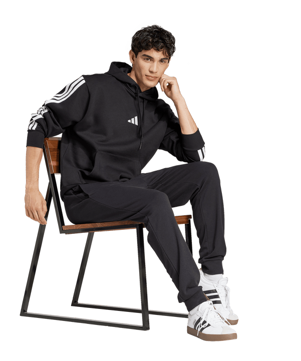 adidas Essentials Feel Cozy Jogginghose Schwarz - schwarz