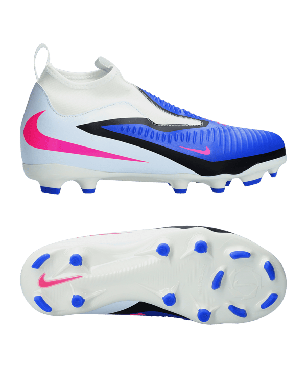 Nike Phantom 6 High Academy FG/MG Attack Kids Blau F446 - blau