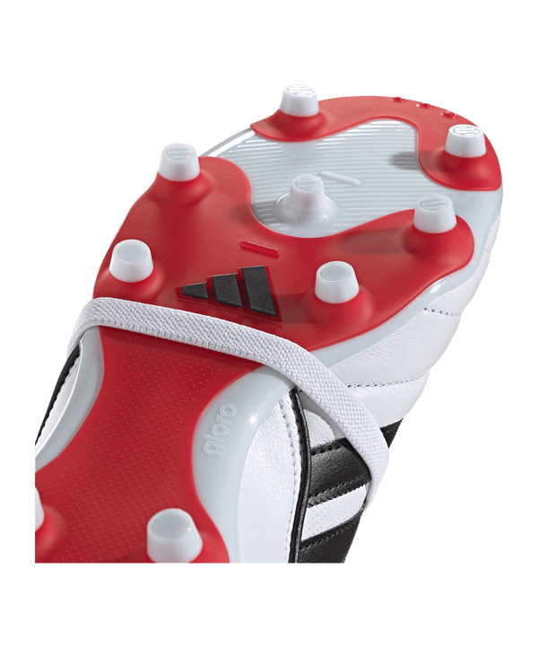 adidas COPA Gloro II FG Weiss Schwarz - weiss